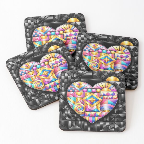 Item preview, Where precision meets passion — a heart within structure. designed and sold by Ihsan Design Trendzz.