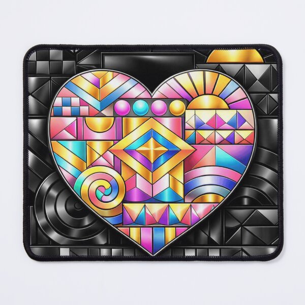 Item preview, Where precision meets passion — a heart within structure. designed and sold by Ihsan Design Trendzz.