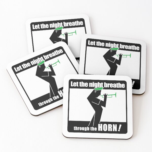 Item preview, Jazz Trumpet Player Silhouette — Cool Jazz Art designed and sold by R-T-Gracie.