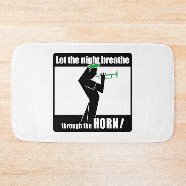 Item preview, Jazz Trumpet Player Silhouette — Cool Jazz Art designed and sold by R-T-Gracie.