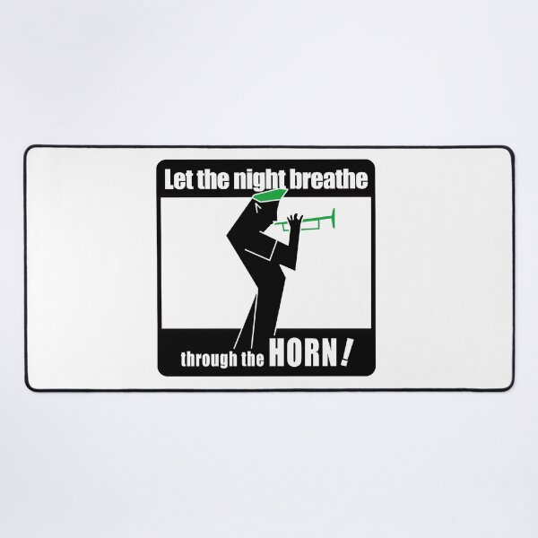 Item preview, Jazz Trumpet Player Silhouette — Cool Jazz Art designed and sold by R-T-Gracie.