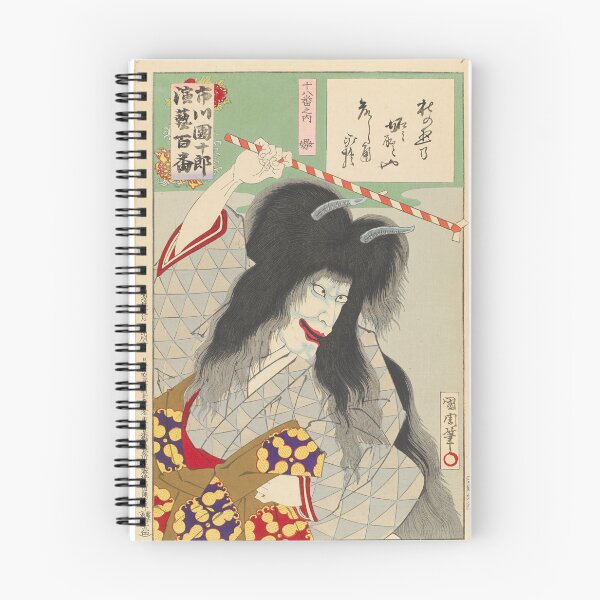 Item preview, Kabuki 18 Uwanari (Jealousy) by Toyohara Kunichika (1835-1900) Japanese woodblock print designed and sold by cdmprints.
