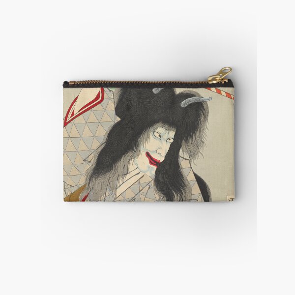 Item preview, Kabuki 18 Uwanari (Jealousy) by Toyohara Kunichika (1835-1900) Japanese woodblock print designed and sold by cdmprints.