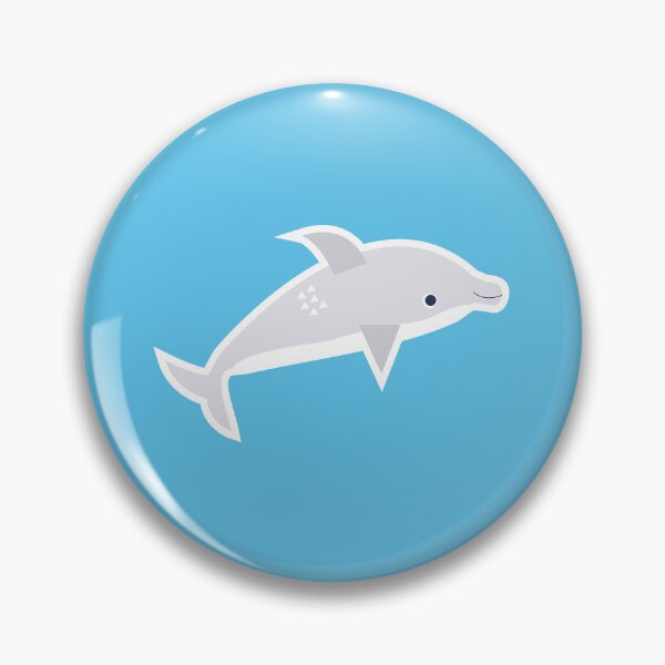 Item preview, Cute Swimming Dolphin designed and sold by UnwindMoon.