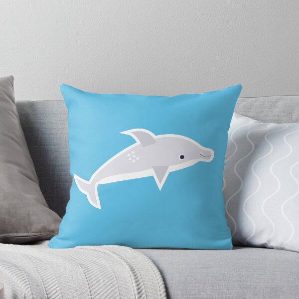 Item preview, Cute Swimming Dolphin designed and sold by UnwindMoon.