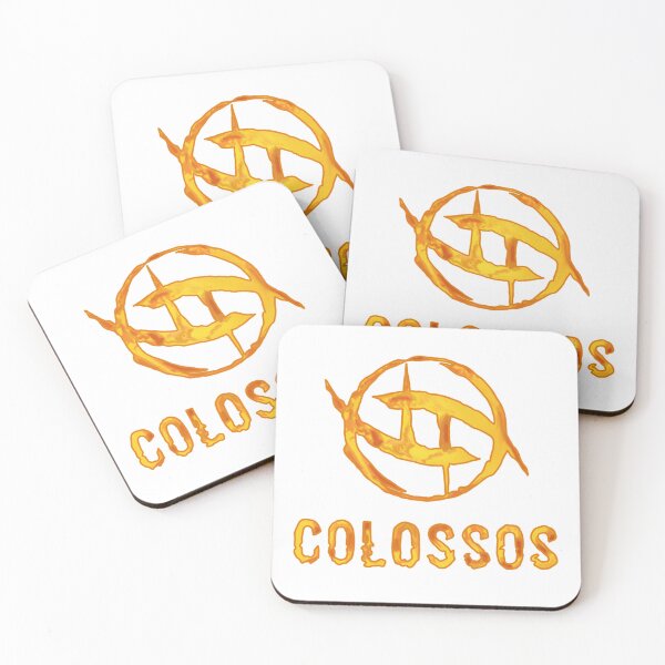 Item preview, Colossos Logo Illustration - Heide Park Wooden Coaster (Theme Park Fan Art) designed and sold by FoolishDreamers.