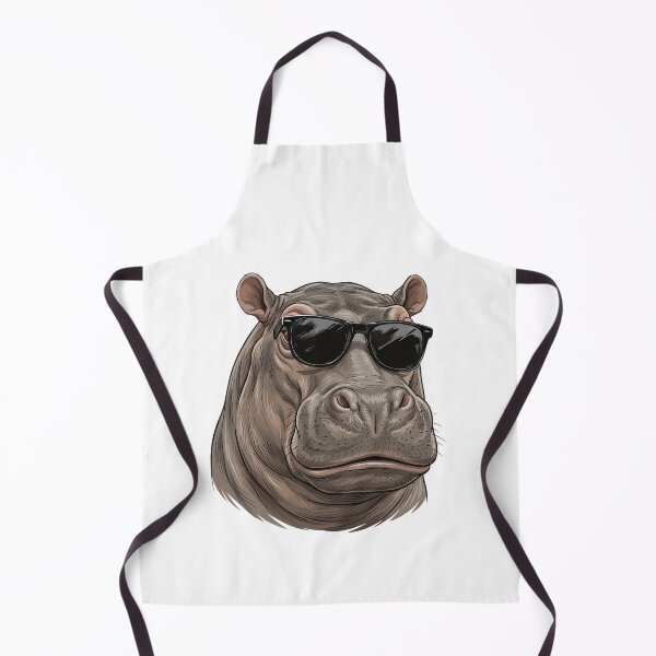 Item preview, Cool Hippopotamus designed and sold by VelvetRoom.