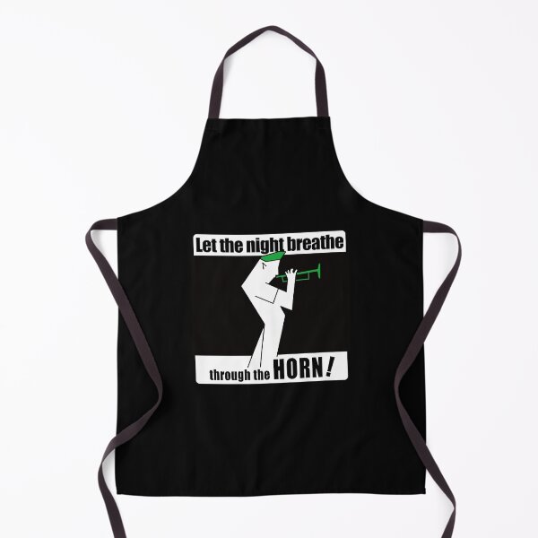 Item preview, Jazz Trumpet Player Silhouette — Cool Jazz Art(WHITE) designed and sold by R-T-Gracie.