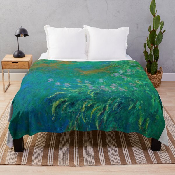 Item preview, Dreamy Monet-Inspired Nature Painting designed and sold by Matari-matari.