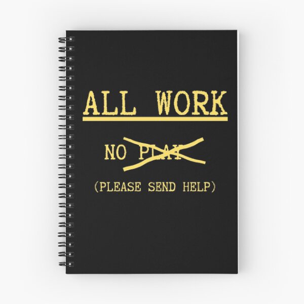 Item preview, All Work No Play Funny Office Back Print Shirt designed and sold by Mircea786.