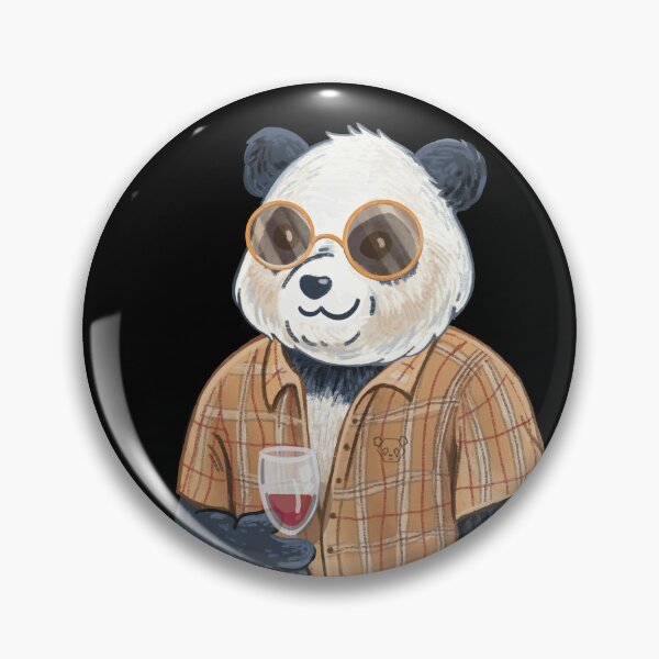Item preview, Panda With Taste designed and sold by DanuskaArt.
