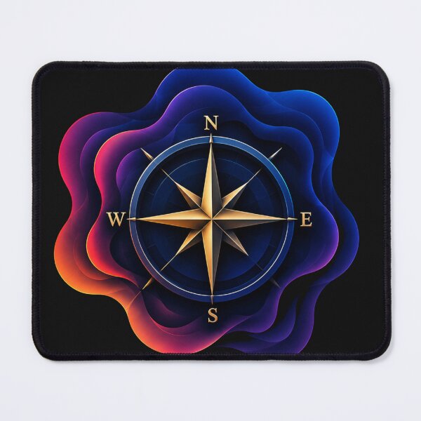 Item preview, Abstract Golden Compass Rose Navigation designed and sold by MWSailingClub.