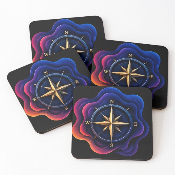 Item preview, Abstract Golden Compass Rose Navigation designed and sold by MWSailingClub.