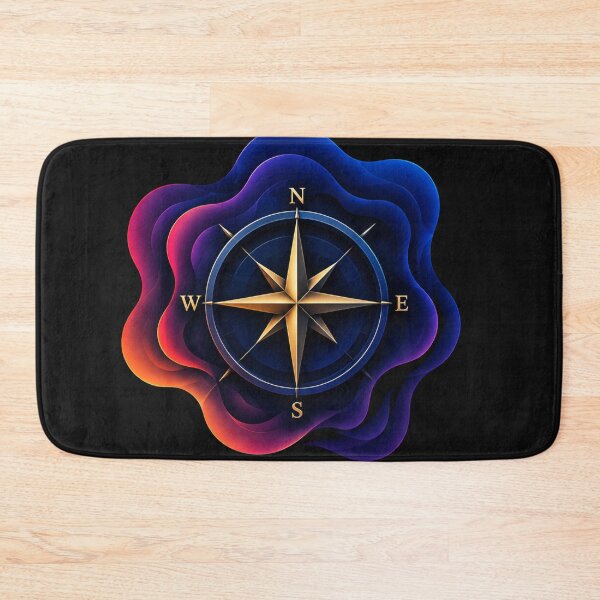 Item preview, Abstract Golden Compass Rose Navigation designed and sold by MWSailingClub.