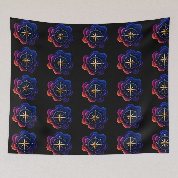 Item preview, Abstract Golden Compass Rose Navigation designed and sold by MWSailingClub.