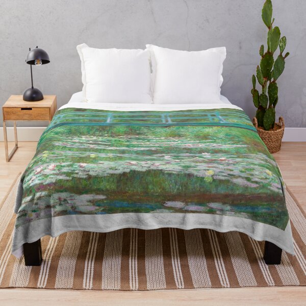 Item preview, The pond famous paintings by monet, Dreamy Monet-Inspired Nature Painting designed and sold by Matari-matari.