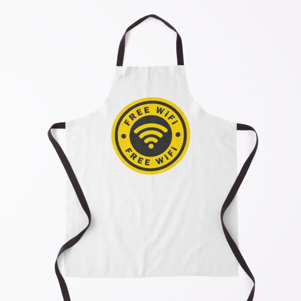 Item preview, Free WiFi Sign Sticker designed and sold by VectorForge Studio.