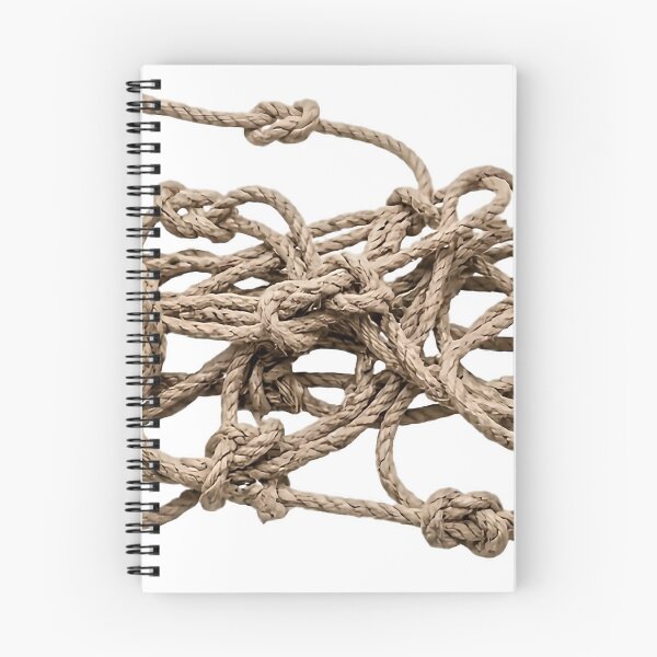 Item preview, Tangled Hemp Rope Knots Pattern designed and sold by Lovely Elen.