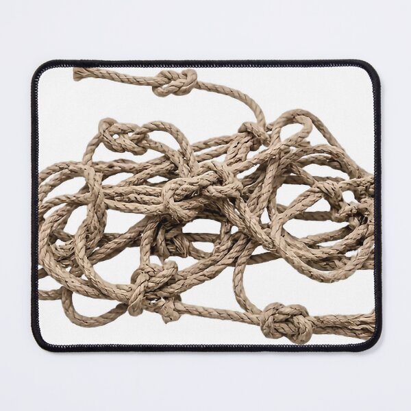 Item preview, Tangled Hemp Rope Knots Pattern designed and sold by Lovely Elen.