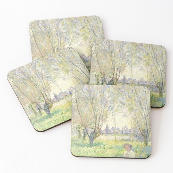 Item preview, Claude Monet Inspired Impressionist Landscape designed and sold by Matari-matari.