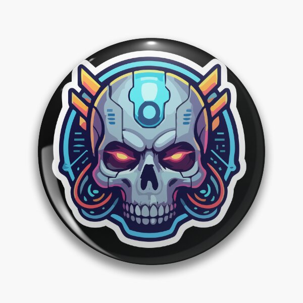 Item preview, Cyberpunk Skull designed and sold by All Year Summer Co..