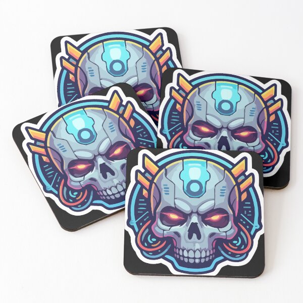 Item preview, Cyberpunk Skull designed and sold by All Year Summer Co..