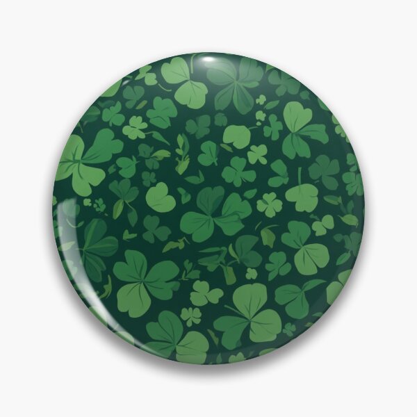 Item preview, Small Green Clover Leaves Seamless Pattern designed and sold by Wawa5656.