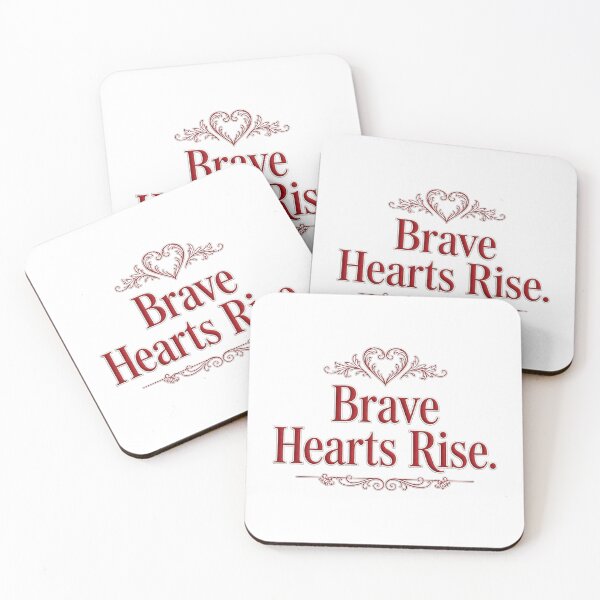 Item preview, Brave Hearts Rise  designed and sold by Geordesign.