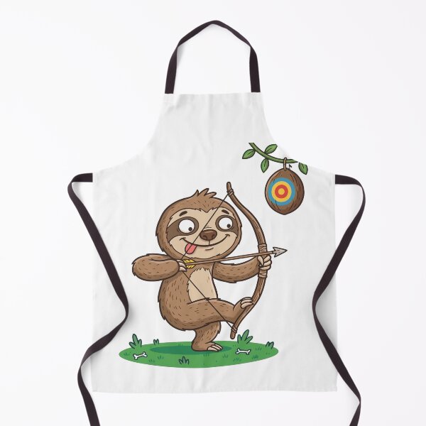 Item preview, Cute sloth archery, funny sports design, Sports Gift designed and sold by BobaTeeStore.