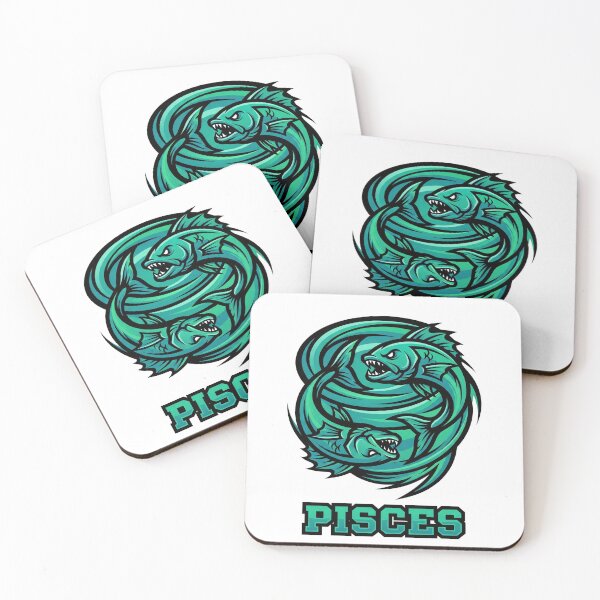 Item preview, Aggressive Pisces Zodiac Graphic designed and sold by Bad-Decisions-Designs.