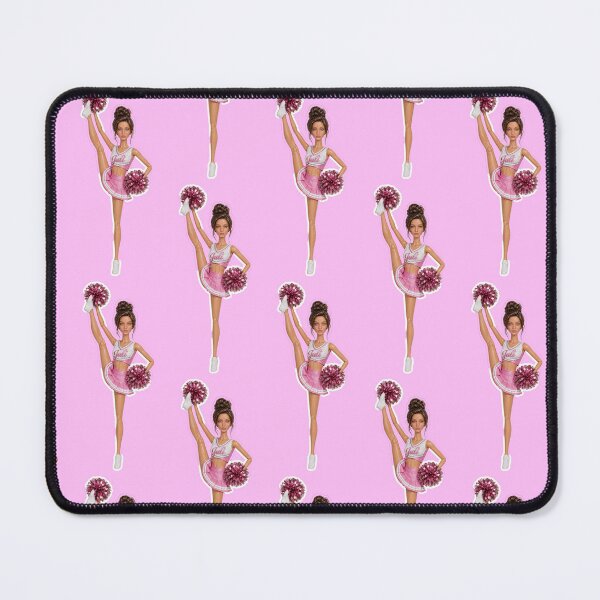 Item preview, Pink Cheerleader Doll Juli Sticker designed and sold by Moxie-Cat-Universe.