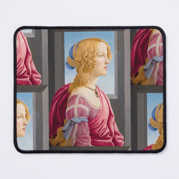 Item preview, Renaissance Lady in Profile with Pearls designed and sold by artofuniverse.