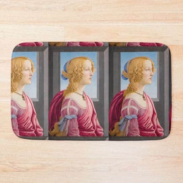 Item preview, Renaissance Lady in Profile with Pearls designed and sold by artofuniverse.