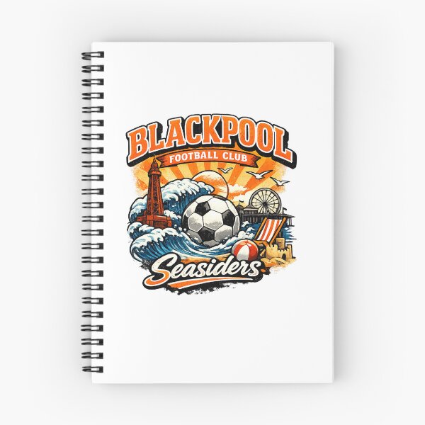 Item preview, Blackpool FC – Seasiders | Retro Seaside Football Fan T-Shirt Design designed and sold by GarnerSupplyCo.