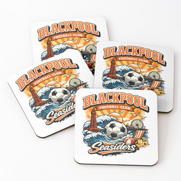 Item preview, Blackpool FC – Seasiders | Retro Seaside Football Fan T-Shirt Design designed and sold by GarnerSupplyCo.