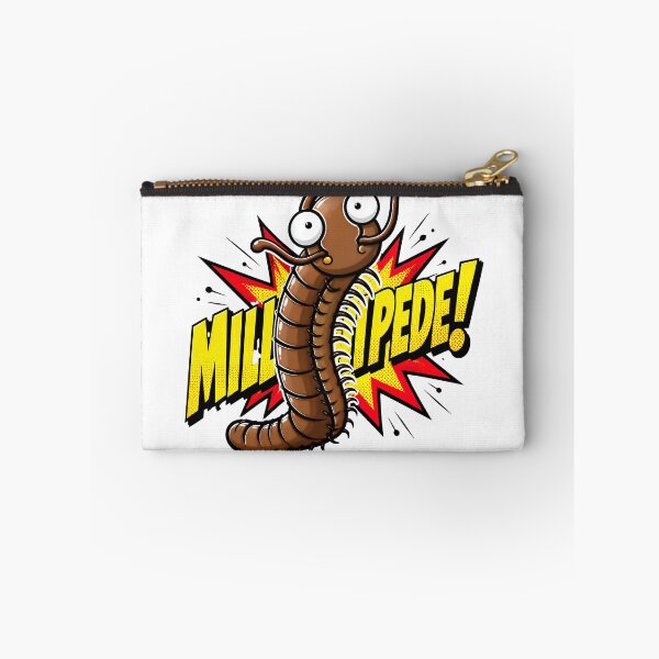 Item preview, Cute Millipede Cartoon Comic Sticker designed and sold by Art99ThaiShop.