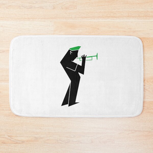 Item preview, Jazz Trumpet Player Silhouette — Cool Jazz Art(Only pictures) designed and sold by R-T-Gracie.