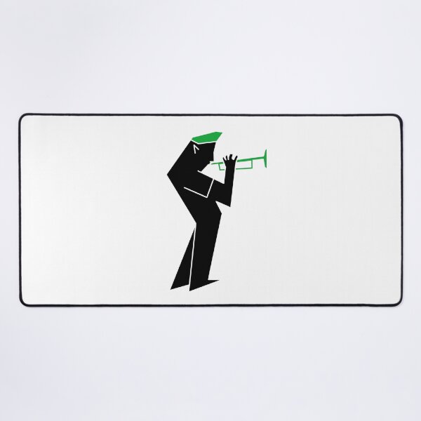 Item preview, Jazz Trumpet Player Silhouette — Cool Jazz Art(Only pictures) designed and sold by R-T-Gracie.