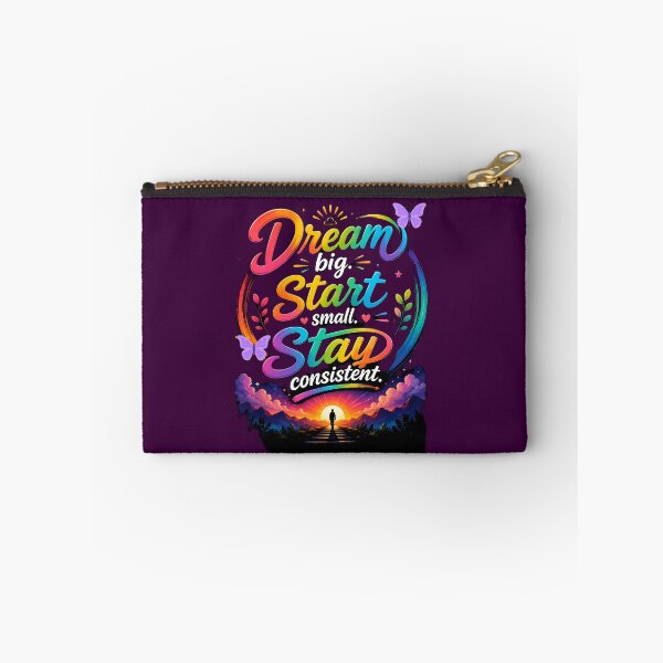 Item preview, Mind  And Wellness  Quote-Dream Big  Start  Small  Stay  Consistent designed and sold by Brewgoodness.