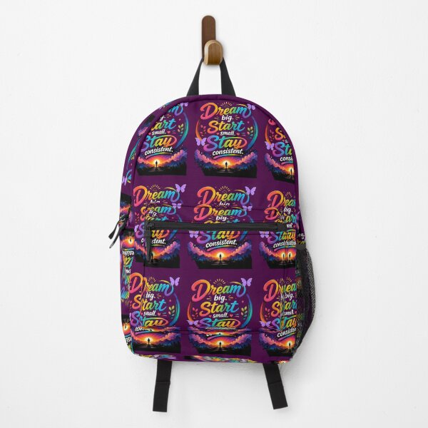 Item preview, Mind And Wellness Quote-Dream Big Start Small Stay Consistent designed and sold by Brewgoodness.