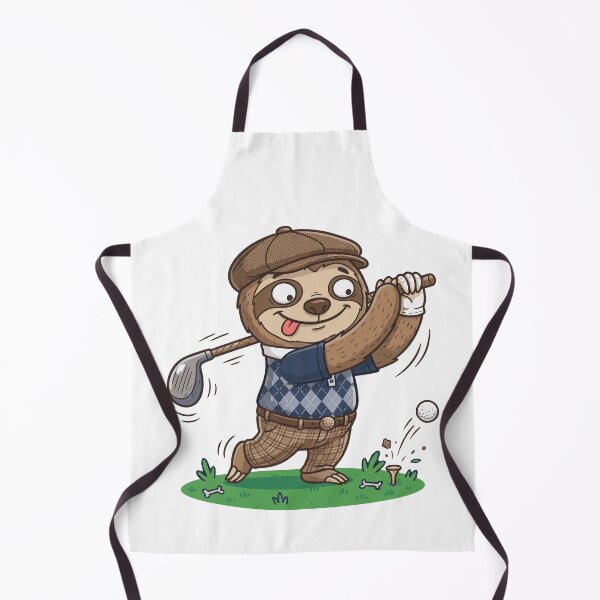 Item preview, Cute sloth Golfing, funny sports design, Sports Gift designed and sold by BobaTeeStore.