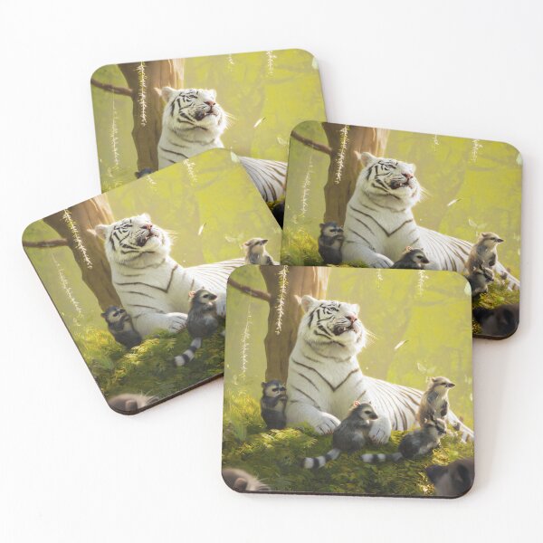 Item preview, The White Tiger and the Little Guardians of the Golden Grove designed and sold by TreatLLC.