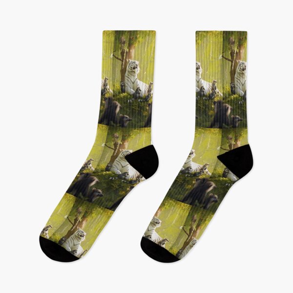 Item preview, The White Tiger and the Little Guardians of the Golden Grove designed and sold by TreatLLC.