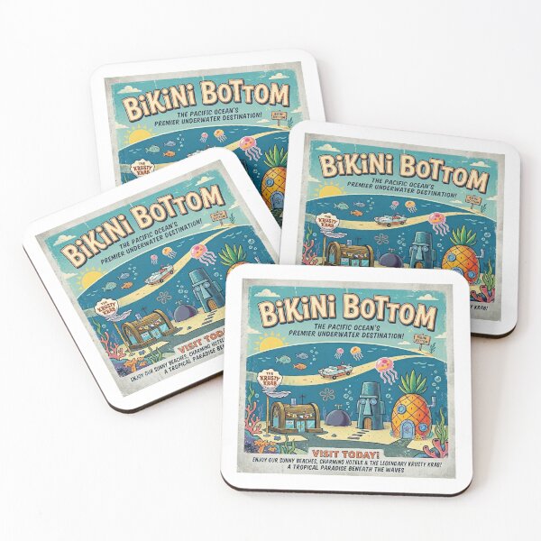 Item preview, WELCOME TO BIKINI BOTTOM designed and sold by Bad-Decisions-Designs.