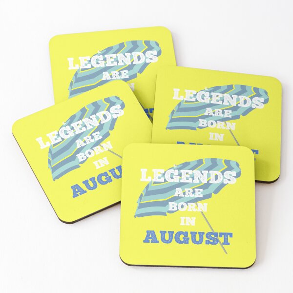 Item preview, Legends are born in August designed and sold by halazidan.