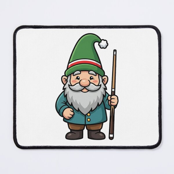 Item preview, Billiards Player Garden Gnome designed and sold by Bad-Decisions-Designs.