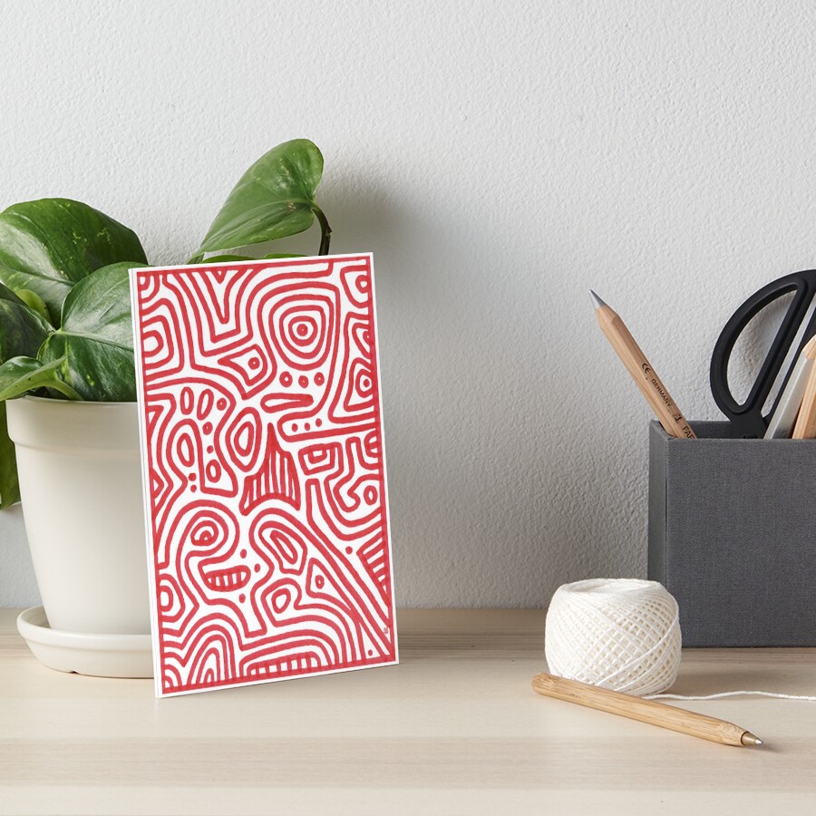 Item preview, Art Board Print designed and sold by Siakilis.