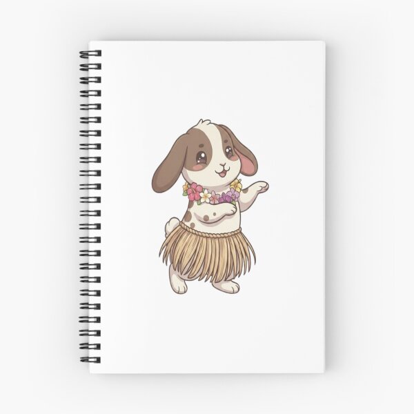 Item preview, Cute Bunny Dancing Hula Luau designed and sold by Ella_Sketch.