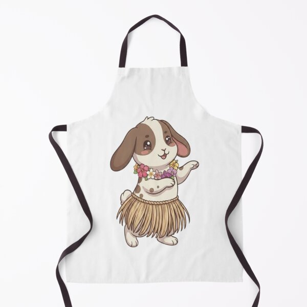 Item preview, Cute Bunny Dancing Hula Luau designed and sold by Ella_Sketch.