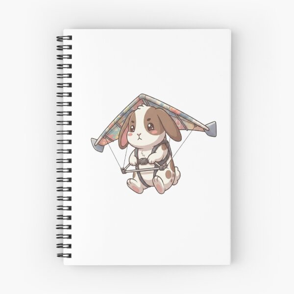 Item preview, Cute Bunny Flying Hang Glider designed and sold by Ella_Sketch.